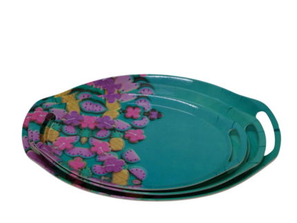 Melamine 3-piece dinnerware set