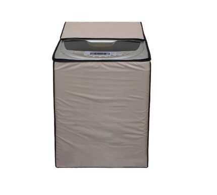 Washing machine cover, top-loading automatic, 7/8 kg, leather