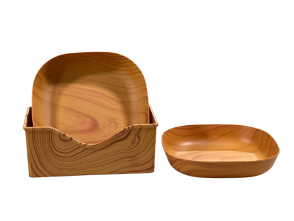 Wooden plate 6*1