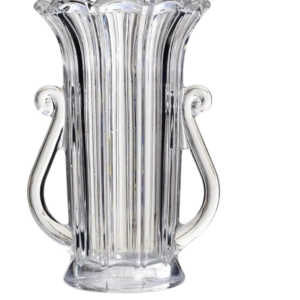 Glass vase, with two handles, various shapes