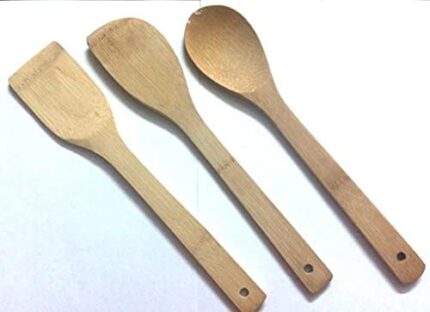 3-in-1 wooden spoon set