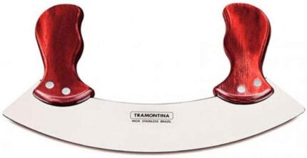 Steel lathe with wooden handle