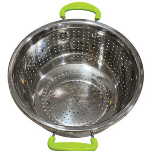 Silicone handle strainer, size 28