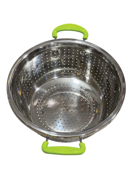 Silicone handle strainer, size 28