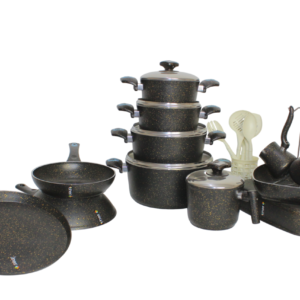 26-piece granite cookware set
