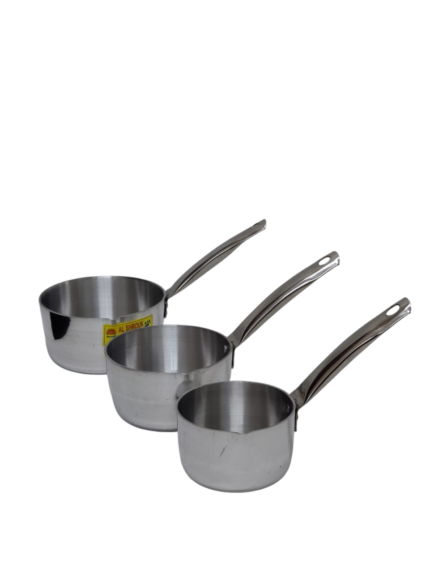 Top handle stainless steel casserole set