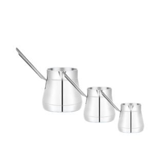 3-piece coffee set, sizes 2, 4, and 6