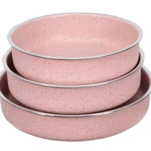 3-piece granite oven tray set