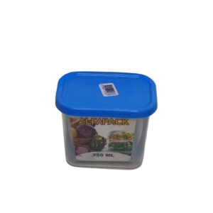 Refrigerator container with lid, 750 ml