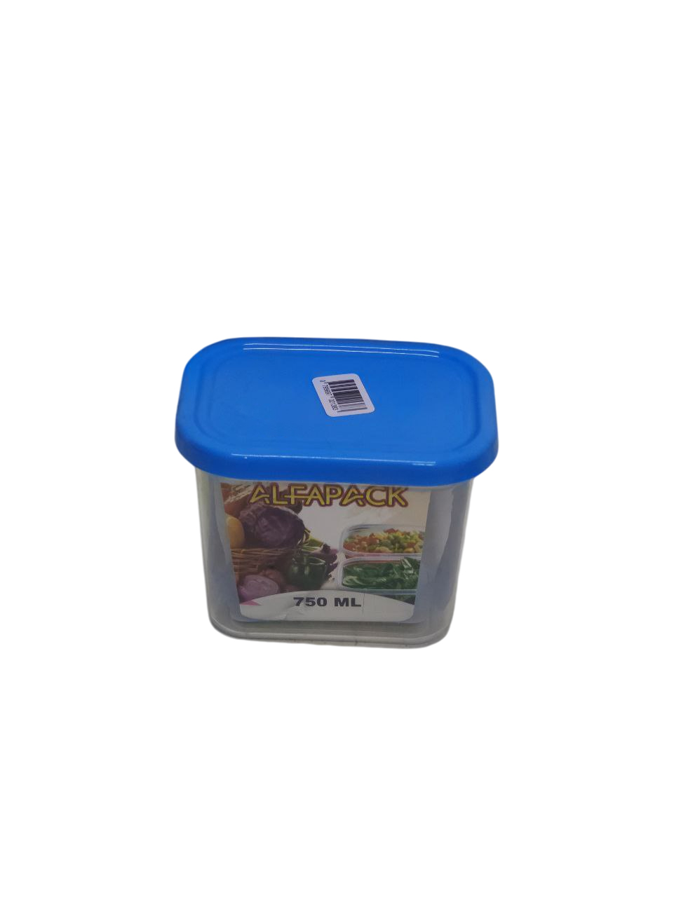 Refrigerator container with lid, 750 ml