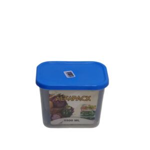 Refrigerator container with lid, 1500 ml
