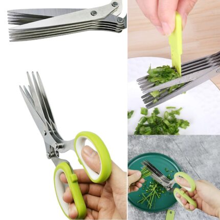 5-blade vegetable scissors