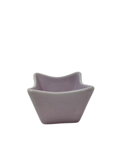 small square sauce bowl