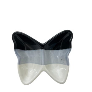 large butterfly plate