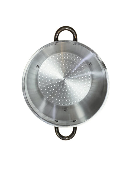 Steel hand-operated strainer, size 26