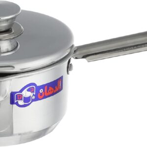 كسرولة يد استيل بالغطا 14