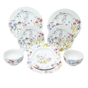 Dinner set, 24 pieces, Spring