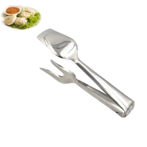 Serving tongs, 21 cm, stainless steel