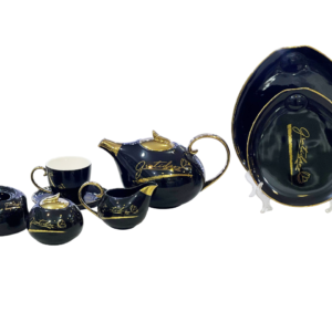 Tea and cake set, 26 pieces