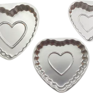 Sunrise Ribbed Heart Set