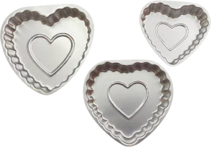 Sunrise Ribbed Heart Set