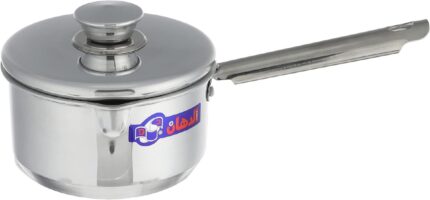 Steel hand casserole with lid 18