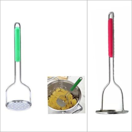 Colored steel bean masher