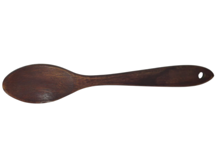 large wooden spoon