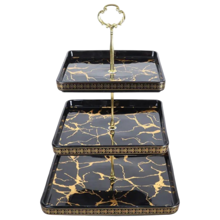 Three-tier square carrier