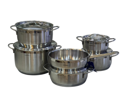 طقم استيل كوركوماز 11ق