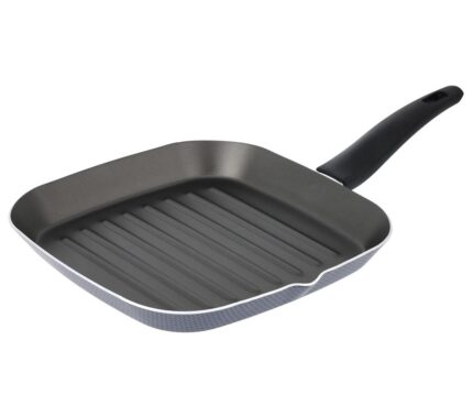 شوايه مربعه ,28 سم ,ساندرو فضي مربعات ,2.8 ملم ايطالي