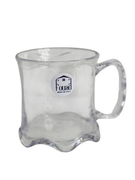 wavy acrylic mug