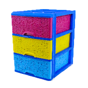 Nightstand, 3 drawers