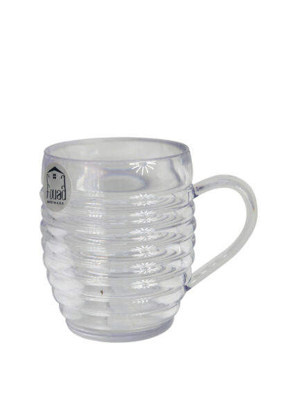 round acrylic mug