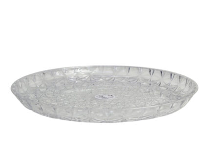 Acrylic tray in the shape of stars, round