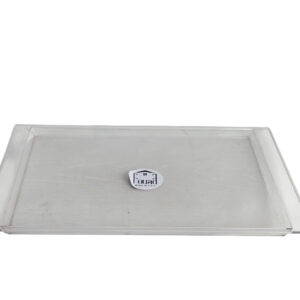 Rectangular acrylic tray, size 2