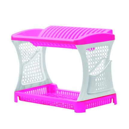 Two-tier dish rack / dish drainer