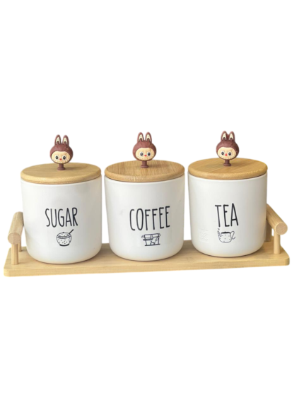 Lobobo 3-in-1 Spice Set with Stand