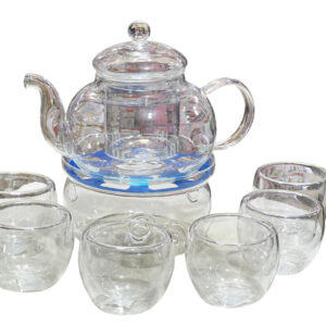 طقم براد جلاس بالقعده + 6 فنجان