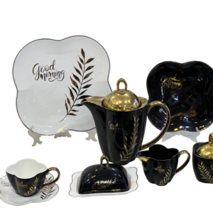 Tea and cake set, 26 pieces