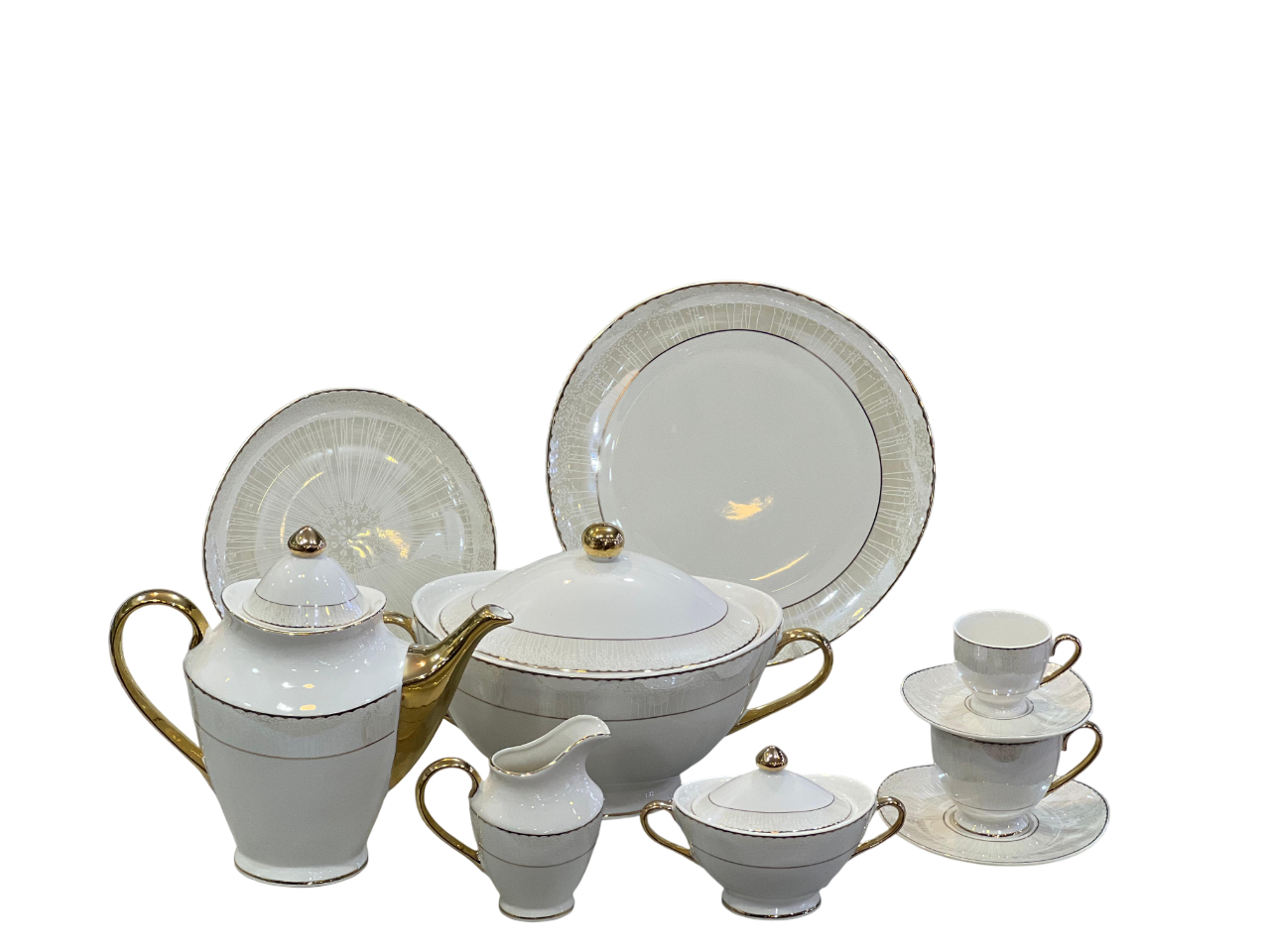 Dining set, 60 pieces