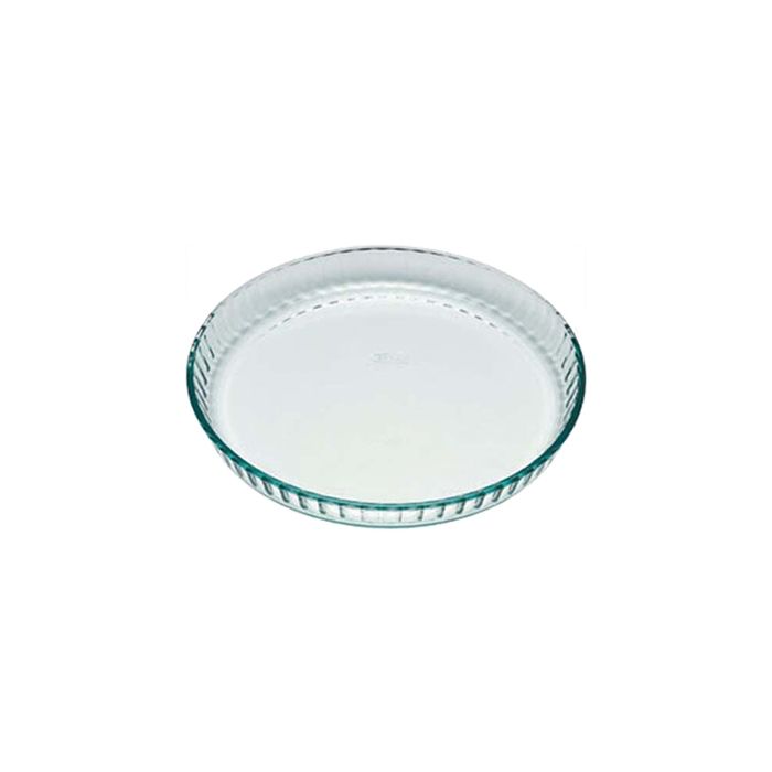 Round pizza plate, 30 cm, Pyrex
