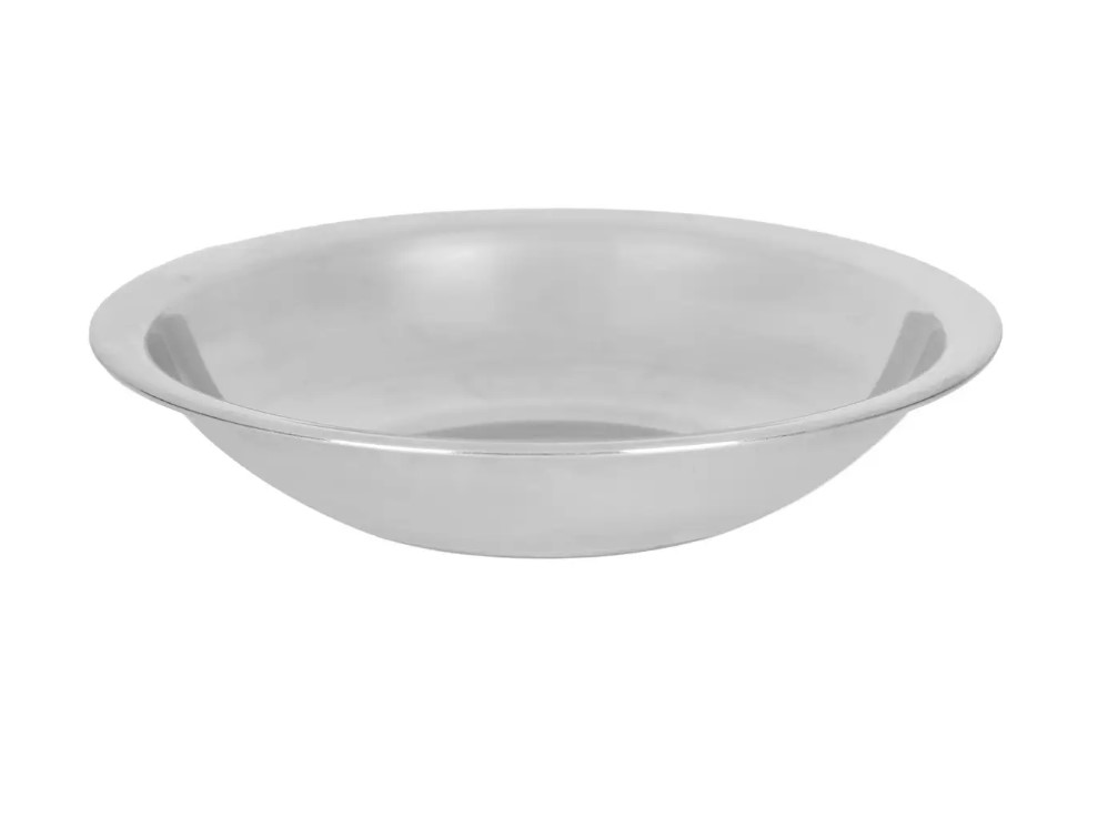 Stainless steel dish 430 No. 4