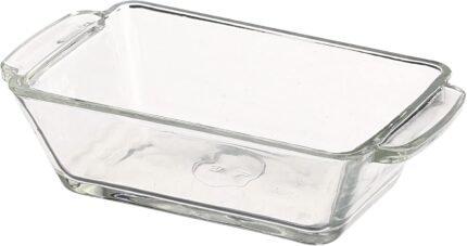 Square/rectangular bowl with two handles