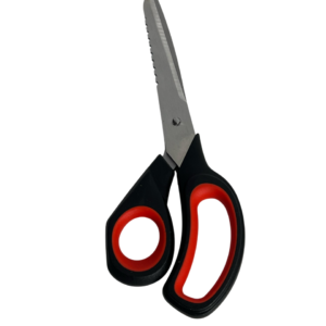large serrated scissors