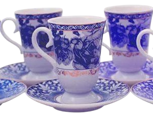 Coffee set, 6 pieces