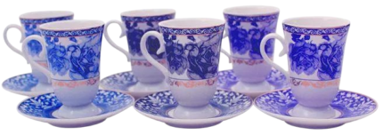 Coffee set, 6 pieces