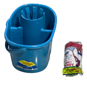 Twix bucket with wheels and spare parts