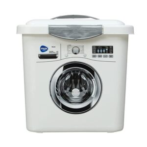 Washing powder box, silver