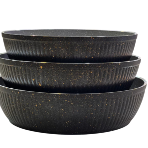 Set, tray, 3 pieces, ribbed, touch